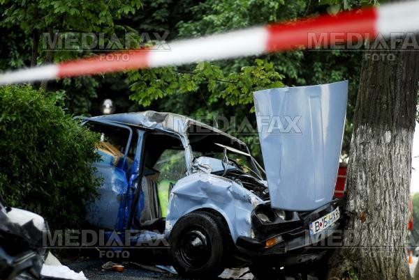 Grav accident pe DN 1, in judetul Sibiu! Un mort si trei raniti!