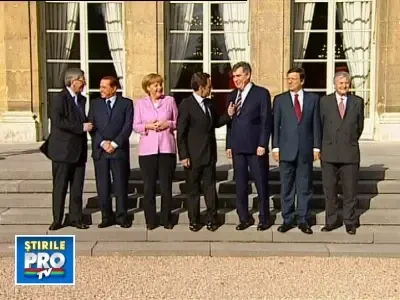 Summit al liderilor europeni pe tema crizei financiare