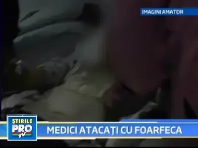 Un pacient de la spitalul de urgenta Iasi a atacat medicii cu o foarfeca