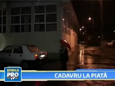 Cadavru neidentificat, descoperit intr-o piata din Baia Mare