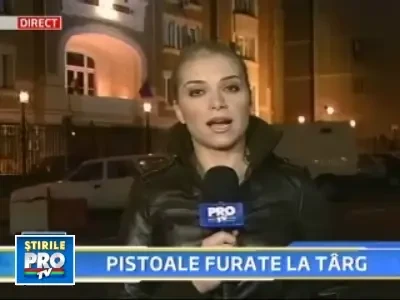 De rasul lumii! Au disparut pistoale de la Targul Militar din Capitala