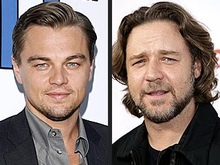 Leo si Russell, colegi de platou