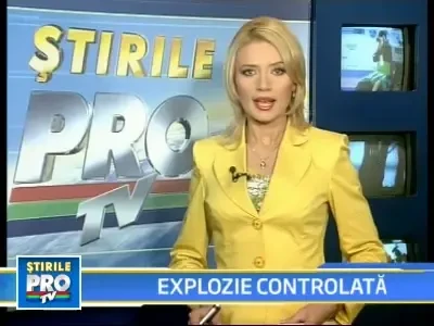 Proiectil de aviatie distrus in apropierea DN2, intre Iasi si Roman