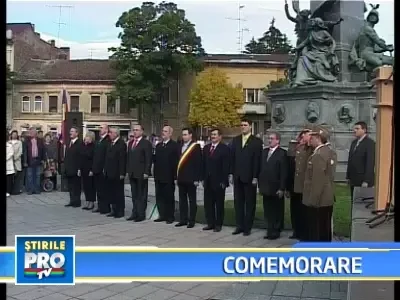 Comemorare in Parcul Reconcilierii din Arad