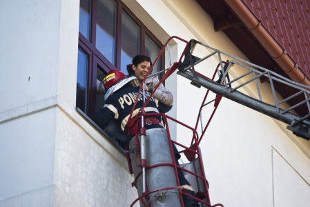Simulare in caz de calamitate naturala la Sinaia
