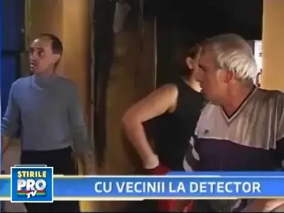 Cine a dat foc canapelei in bloc? Raspunsul, la detectorul de minciuni