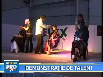 Demonstratii de stil la Targul de Infrumusetare de la Expo Arad