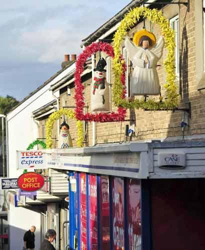 Si-au decorat deja orasul pentru Craciun!