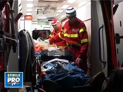 Mutilat pe viata! Un barbat si-a pierdut bratul in timp ce sfarama porumb