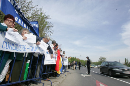 Pensionarii, din nou in strada
