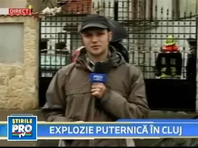 UPDATE: Cel putin 5 raniti in urma unei explozii intr-un bloc din Cluj