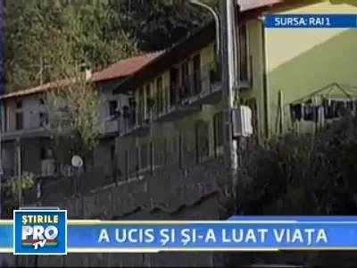 Italia: un roman si-a ucis logodnica apoi s-a sinucis