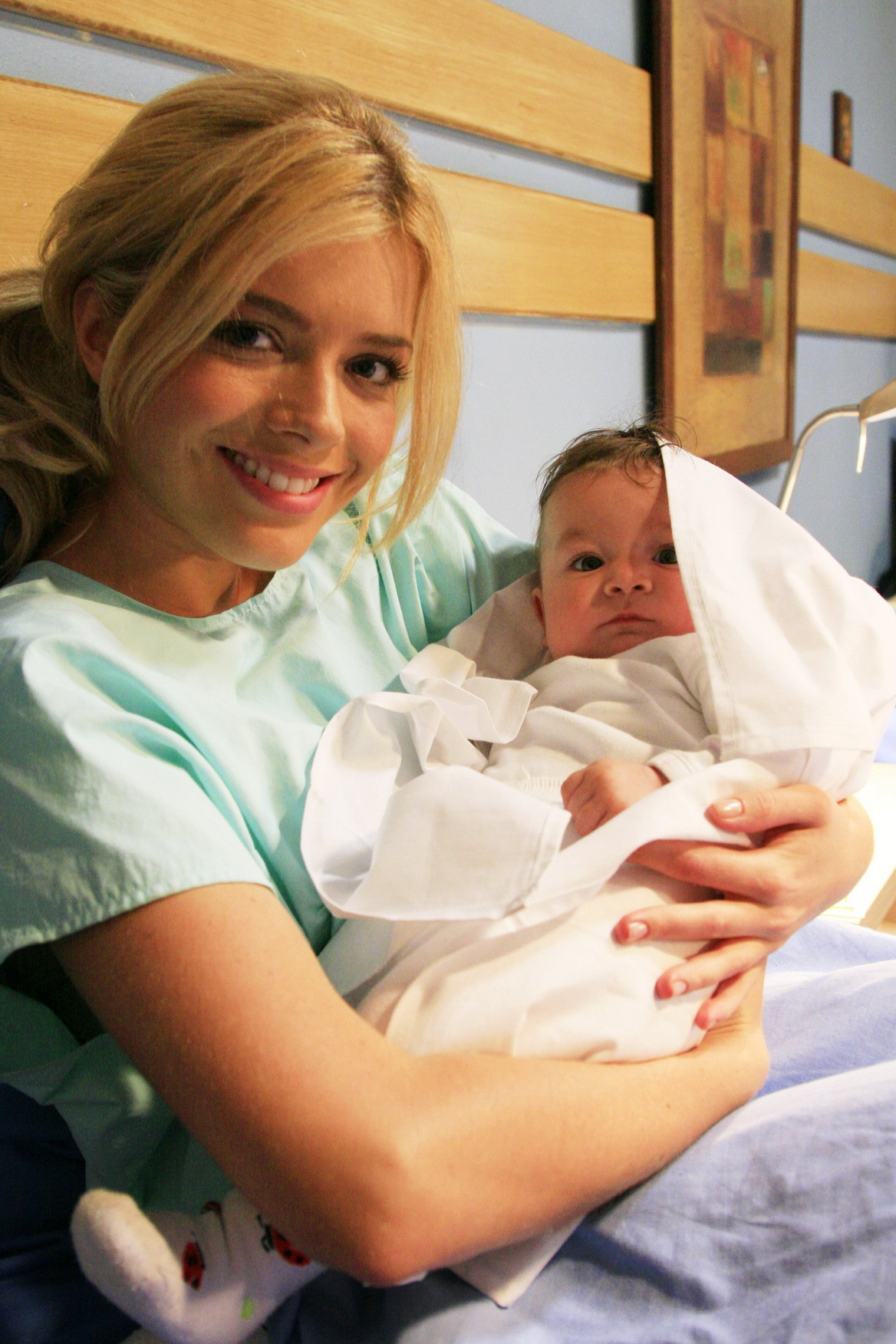 Alexandra Dinu a nascut un baietel!