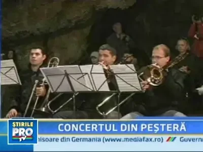Concert de pestera si Mozart