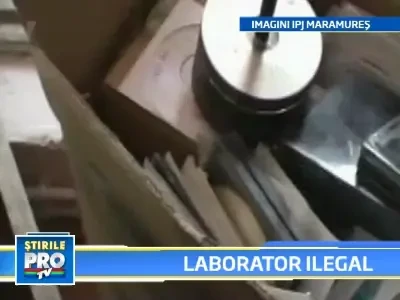 Laborator clandestin de piratat filme, muzica si jocuri