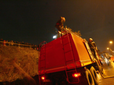 I-a luat foc masina cand a incercat s-o porneasca