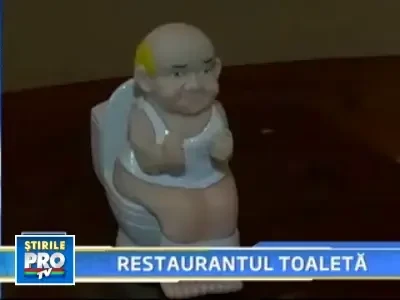 Din seria: " Te duc pe seara la toaleta sa bem un pahar de vin"!