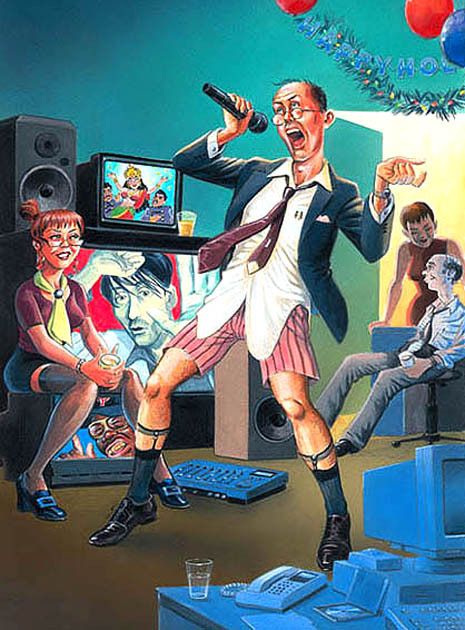 Un australian si un francez, campioni mondiali la karaoke