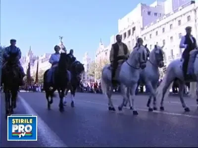 Invazie pe patru picioare in centrul Madridului