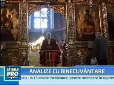 Un preot iesean le-a cerut credinciosilor sa-si faca analizele gratuite