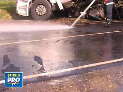 Panica pe soseaua Timisoara - Lipova!