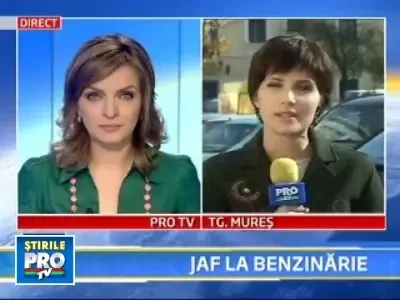 Benzinarie din Targu Mures, jefuita de propriul angajat