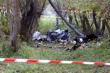 Ceata densa a provocat prabusirea elicopterului din Ialomita