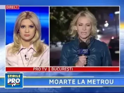 Incident tragic in Capitala! Un barbat s-a aruncat in fata metroului