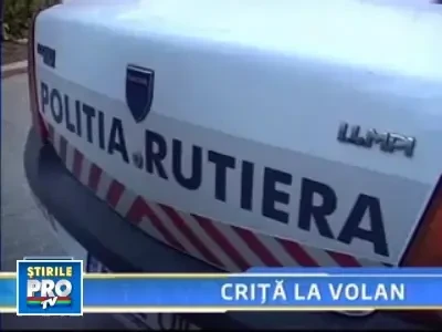 Beata crita si fara permis de conducere pe autostrada!