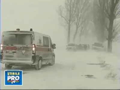 Vine din nou zapada, haosul de intoarce pe sosele!