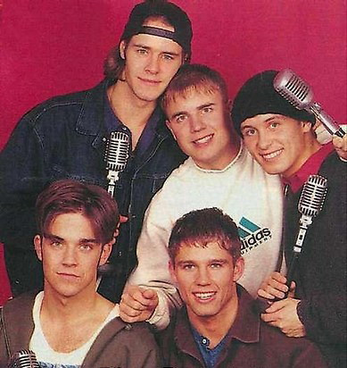 Robbie Williams le-a cantat fostilor de la Take That