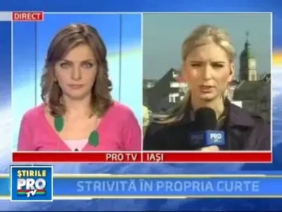 Si-a gasit sfarsitul in propria curte, spulberata de o masina