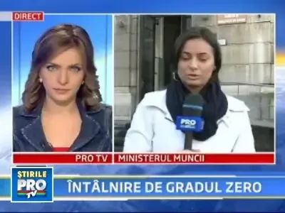 Intalnire de gradul zero la Ministerul Muncii!