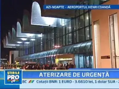 Emotii in aer! O aeronava Tarom a revenit de urgenta pe Henri Coanda