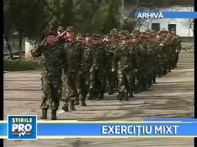 Exercitiu militar romano-ungar in judetul Arad