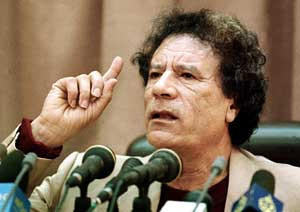 "Vrem sa il omoram pe Ghaddafi". Liderul libian,tinta pentru Marea Britanie