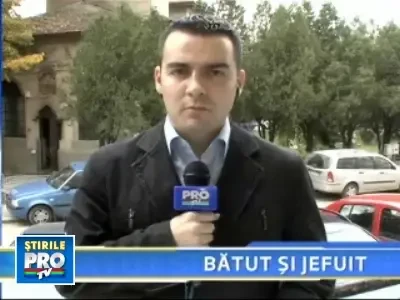 Batut, jefuit si cu masina vandalizata!