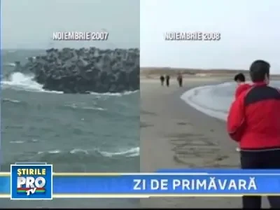 In noiembrie, a venit primavara in toata tara!