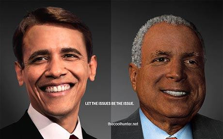 He's black or white? Obama vs. McCain