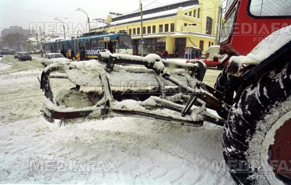 Arad: primaria a finalizat programul de interventie pentru deszapezire