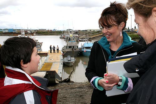 Sarah Palin: Astept sa ma trezesc maine dimineata ca vicepresedinte!