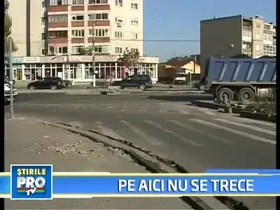Restictii de trafic in zona garii, in Arad