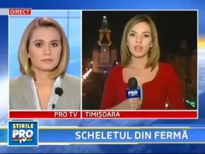 Ancheta dificila, la Lugoj unde cioban a descoperit un schelet uman