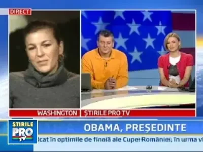 Carmen Avram, corespondentul Pro Tv la Washington, despre atmosfera din SUA