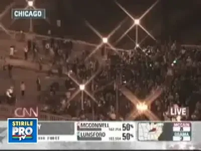 Noaptea premierelor in SUA: prezentatoarea-holograma