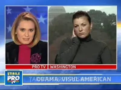 America lui Obama vazuta de Carmen Avram, corespondentul ProTv in SUA