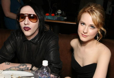 Marylin Manson s-a despartit de iubita sa, Evan Rachel Wood