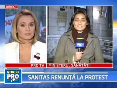 Federatia Sanitas renunta la greva!