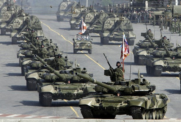 Rusii isi arata muschii! Au organizat o parada militara impresionanta