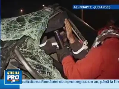 Accident cumplit pe DN73, intre Pitesti si Campulung